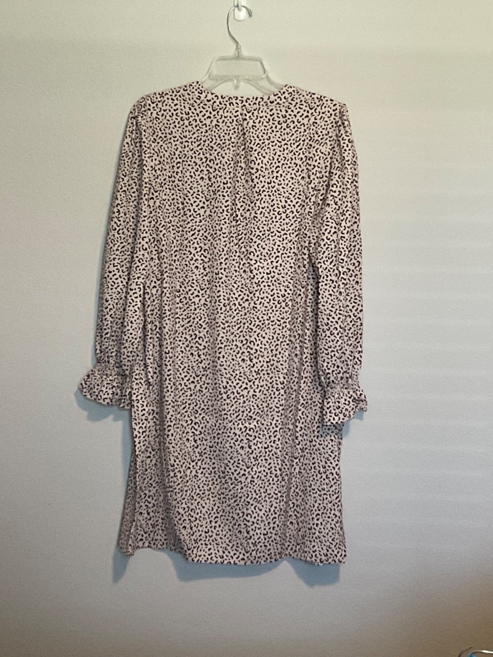 LEOPARD DRESS SIZE M/L - Picture 2 of 3